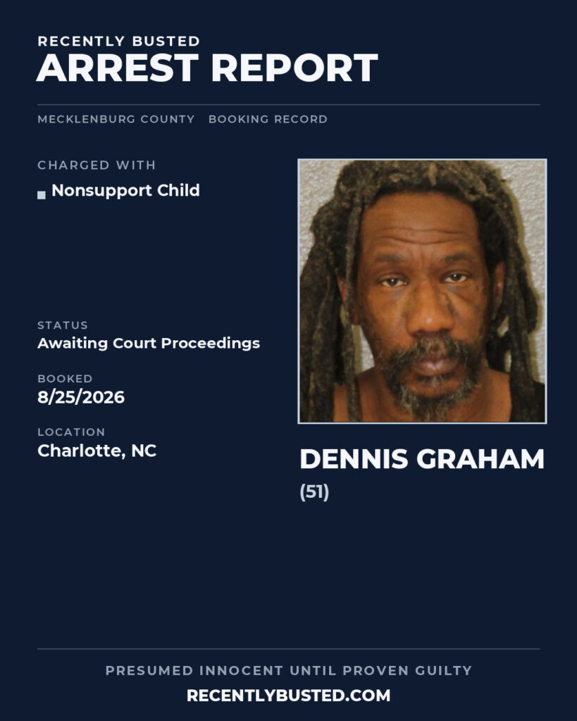 Arrest report - DENNIS GRAHAM