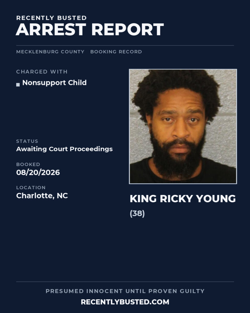 Arrest report - KING RICKY YOUNG