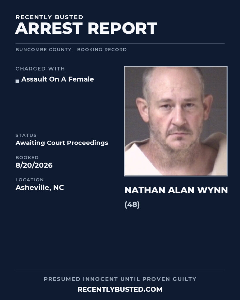 Arrest report - NATHAN ALAN WYNN